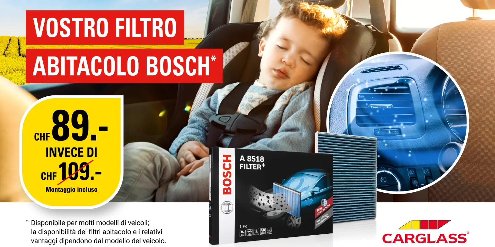 Abitacolo bosch promo